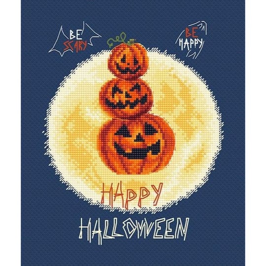 Letistitch Pumpkin's Party Counted Cross Stitch Kit